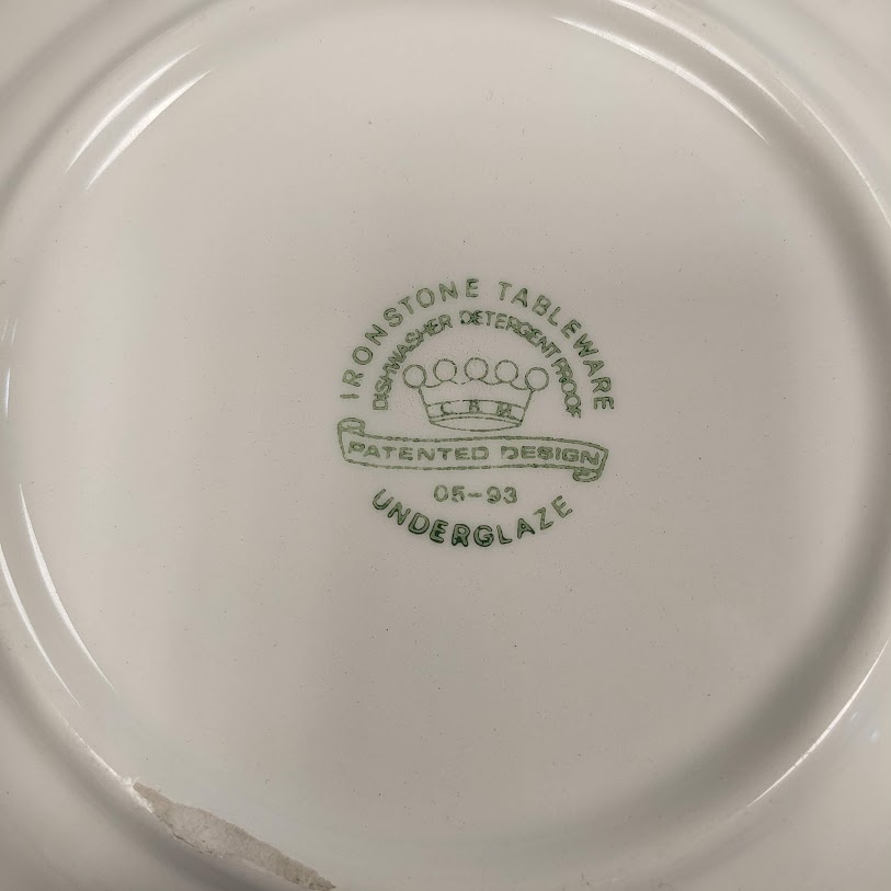 Servizio piatti in porcellana - Cose nel Tempo - Mercatino dell